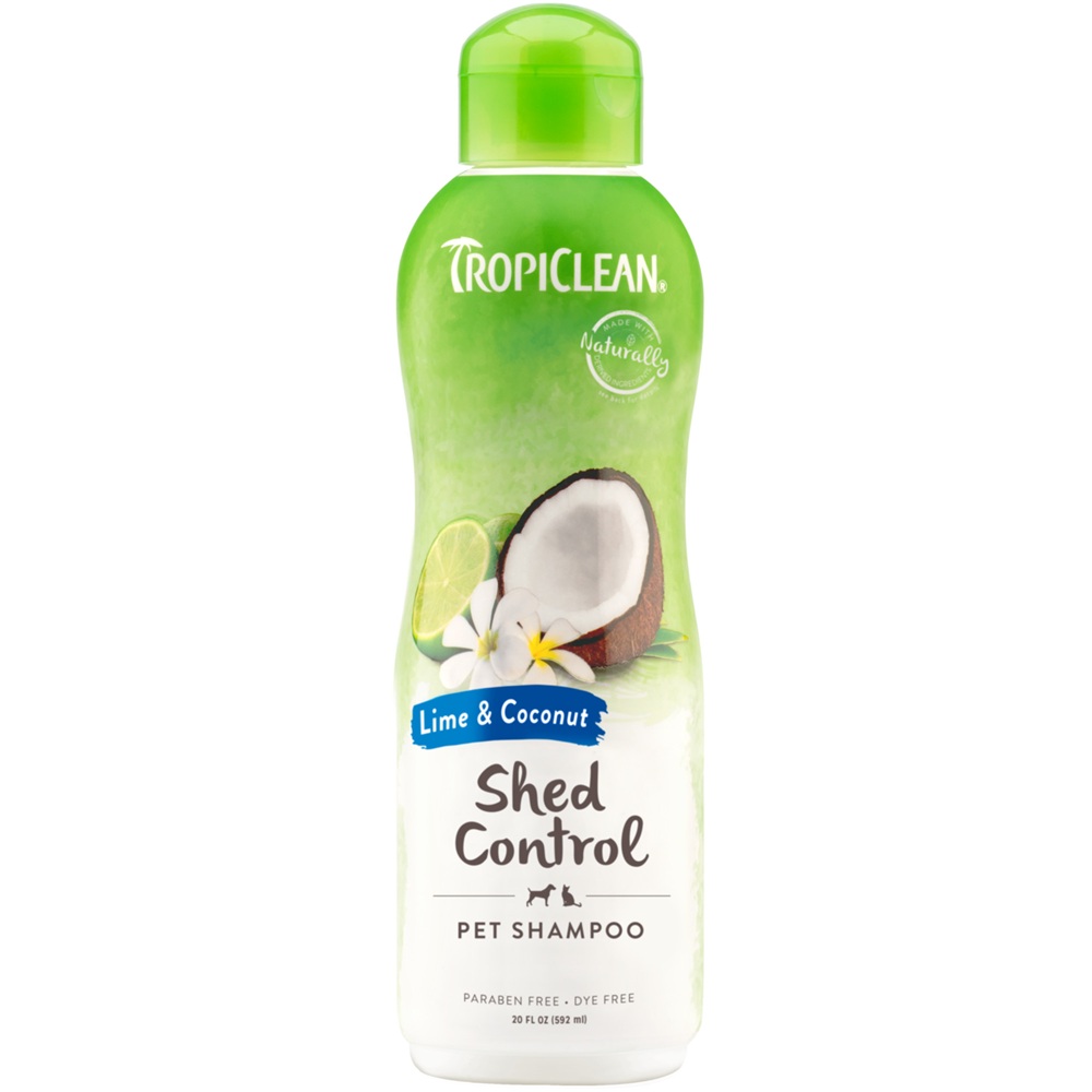 Sampon impotriva caderii parului cu lamaie verde si cocos pentru caini si pisici Grooming, 355 ml, Tropiclean
