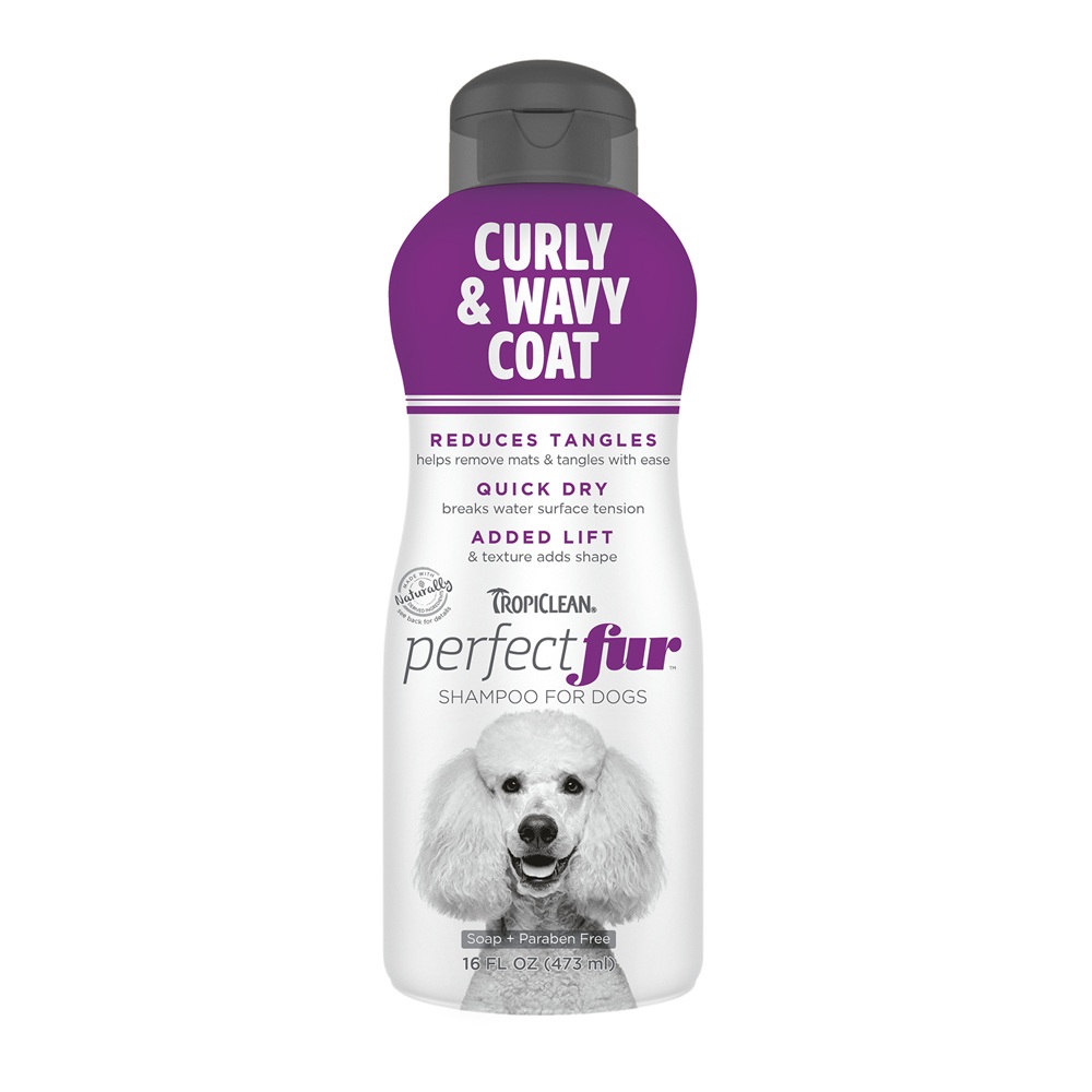 Sampon pentru caini cu blana creata si ondulata Perfect Fur, 473, Tropiclean