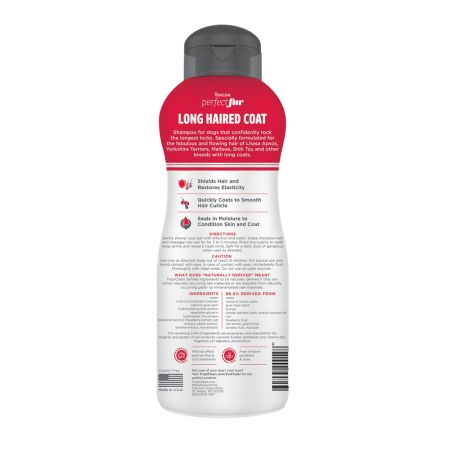 Sampon pentru caini cu blana lunga Perfect Fur, 473 ml, Tropiclean 658448