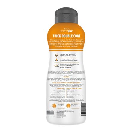 Sampon pentru caini cu blana densa Perfect Fur, 473 ml, Tropiclean 658476