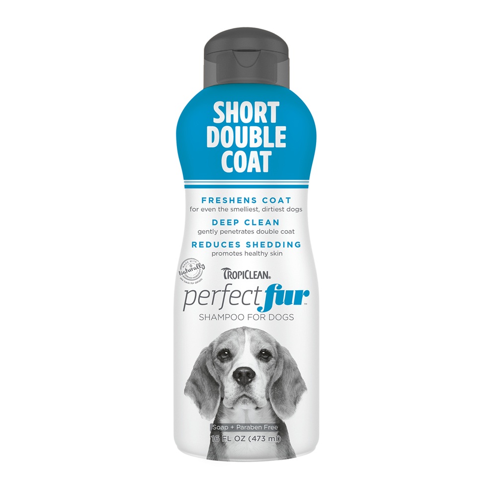 Sampon pentru caini cu blana scurta Perfect Fur, 473 ml, Tropiclean