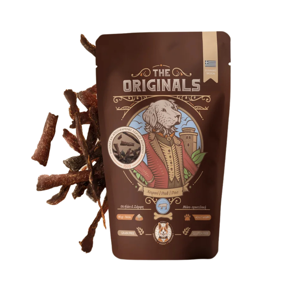 Recompense de porc pentru catei, 80 g, The Originals