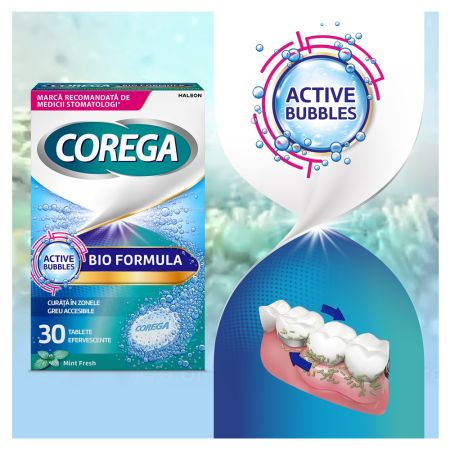 Tablete Bio Formula Corega, 30 tablete, Haleon 683625