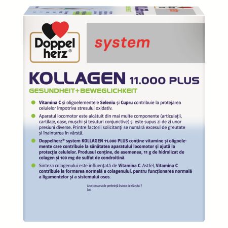Kollagen 11000 Plus, 36 flacoane, Doppelherz 658851