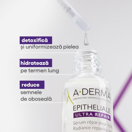 Serum reparator cu vitamina C+ Epitheliale Ultra Repair, 30 ml, A-Derma 658919