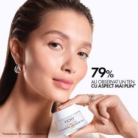 Crema antirid de zi cu SPF 30 Liftactiv Hyaluronic Specialist HA, 50 ml, Vichy 674568