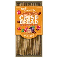 Paine crocanta cu fructe de padure si miere, 130 g, Danvita