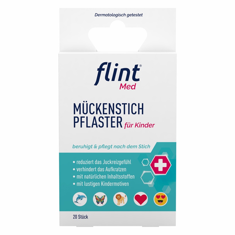 Plasturi calmanti dupa intepaturi de tantari Flint Med, 20 bucati, Kyberg