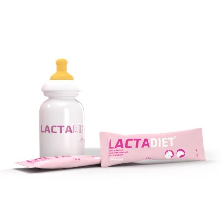 Inlocuitor de lapte cu Omega 3 si colostru pentru pisici si dihori Lactadiet Kitten, 40x7.5 g, Pharmadiet Veterinaria 659101