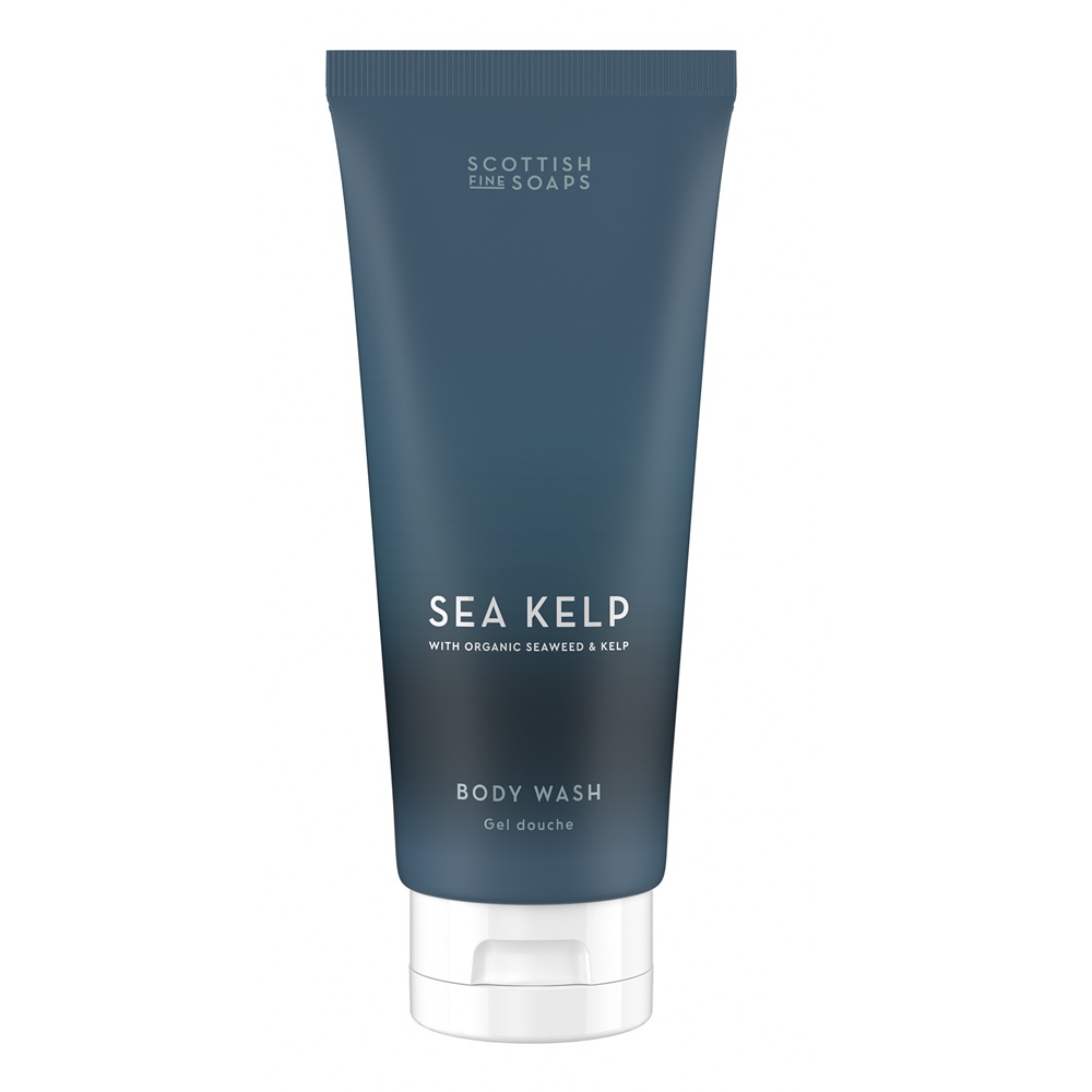 Gel de dus cu iarba de mare si alge marine Sea Kelp, 200 ml, Scottish Fine Soaps