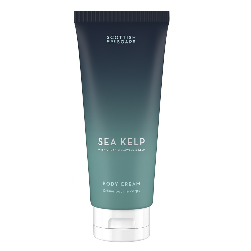 Crema de corp cu iarba de mare si alge marine Sea Kelp, 200 ml, Scottish Fine Soaps