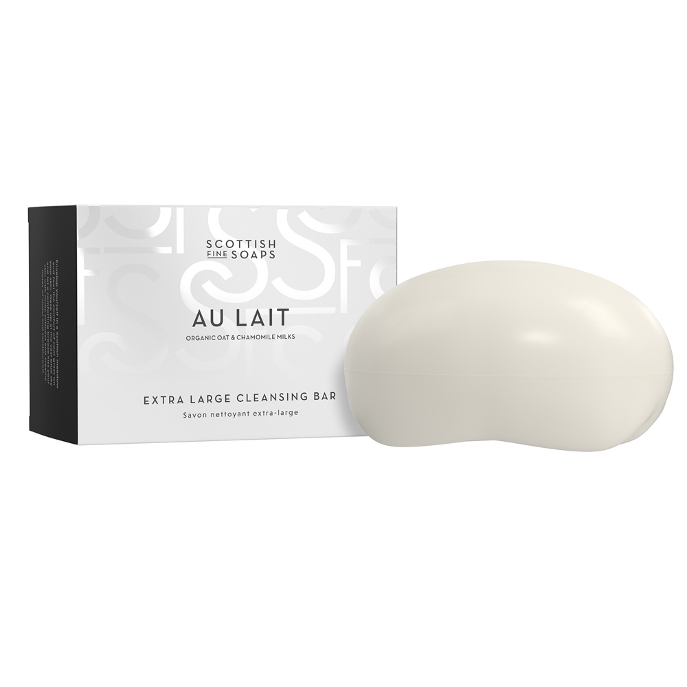 Sapun cu lapte de ovaz si musetel Au Lait, 300 g, Scottish Fine Soaps