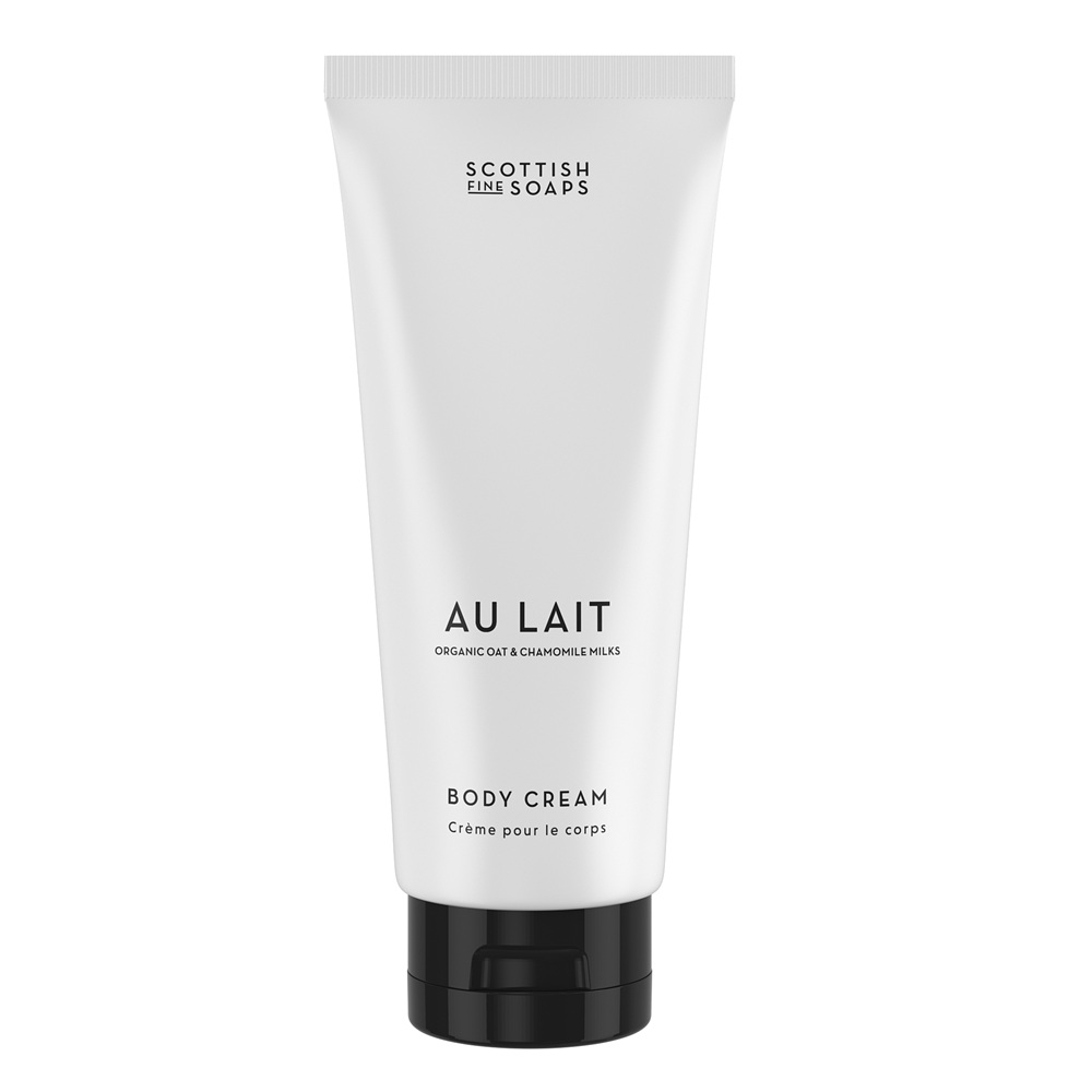 Crema de corp cu lapte de ovaz si musetel Au Lait, 200 ml, Scottish Fine Soaps