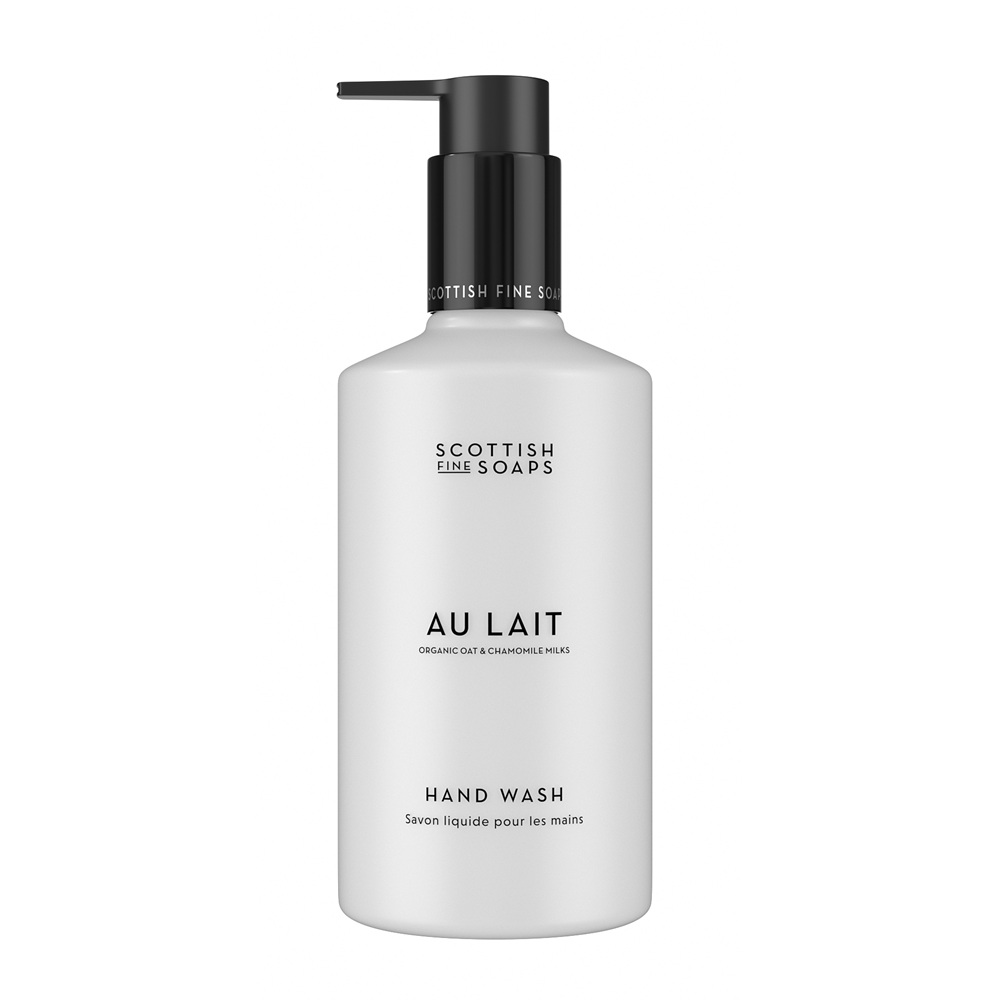 Sapun lichid pentru maini cu lapte de ovaz si musetel Au Lait, 300 ml, Scottish Fine Soaps