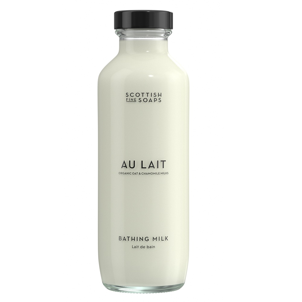 Lapte de baie cu ovaz si musetel Au Lait, 440 ml, Scottish Fine Soaps