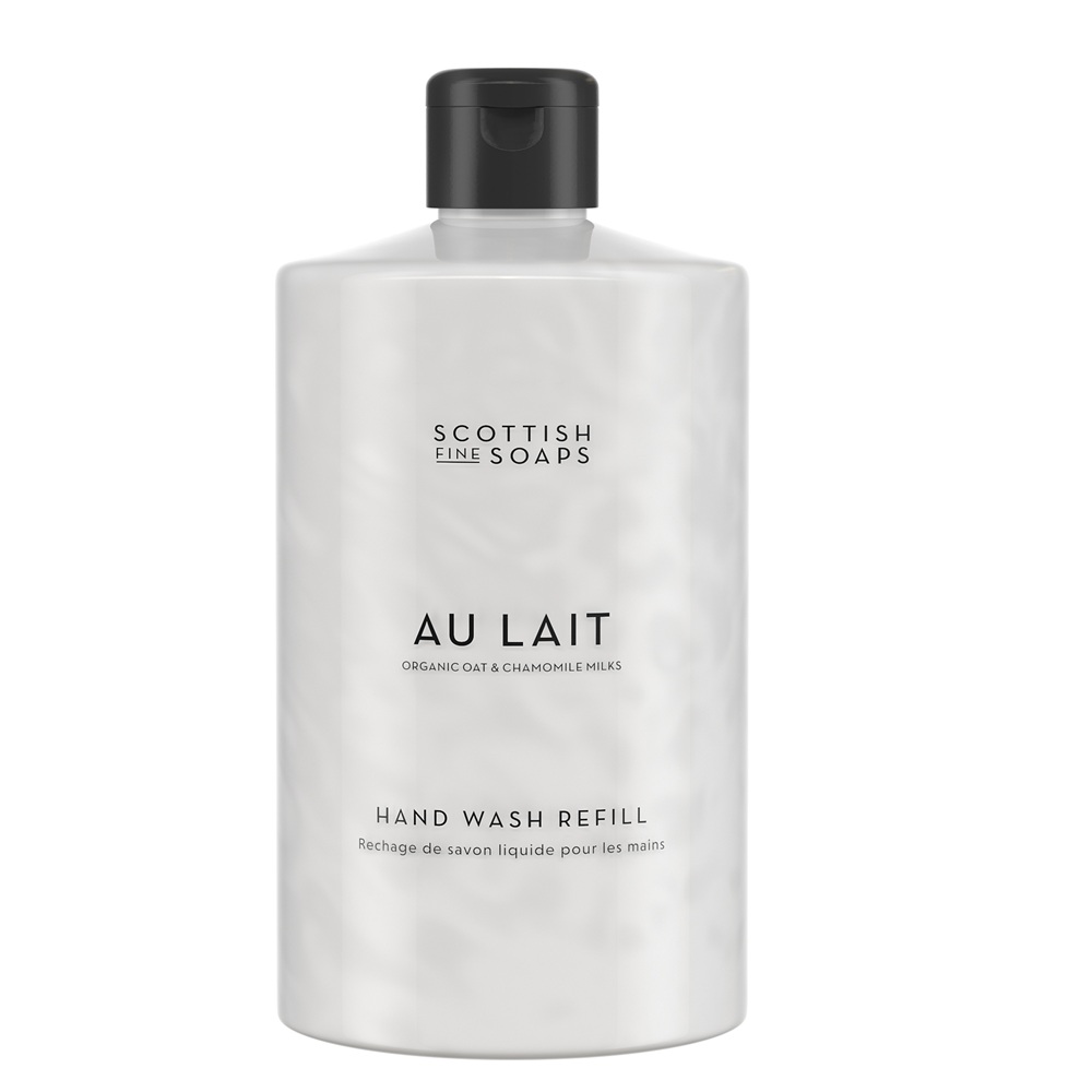 Rezerva sapun lichid pentru maini cu lapte de ovaz si musetel Au Lait, 700 ml, Scottish Fine Soaps