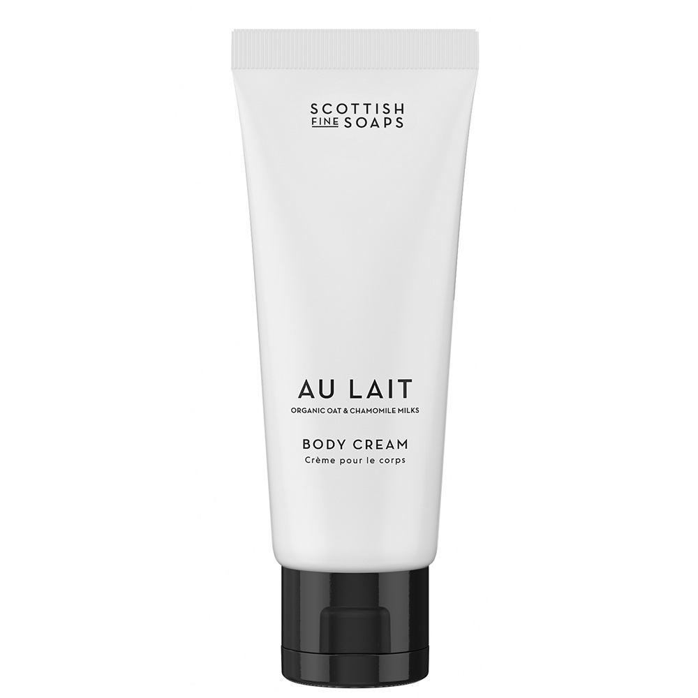 Crema de corp cu lapte de ovaz si musetel Au Lait, 75 ml, Scottish Fine Soaps