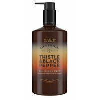 Sampon si gel de dus cu armurariu si piper Thistle&Black Pepper, 500 ml, Scottish Fine Soaps