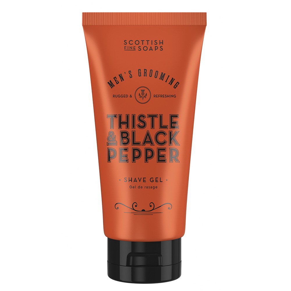 Gel de ras cu armurariu si piper Thistle&Pepper, 150 ml, Scottish Fine Soaps