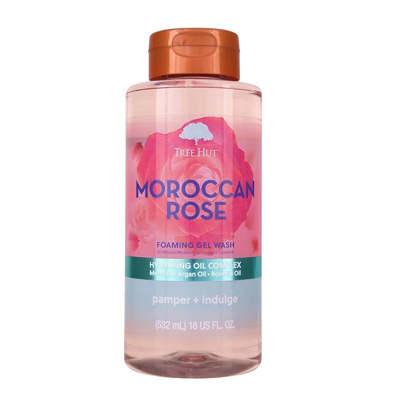 Gel de dus, Moroccan Rose, 532 ml, Tree Hut