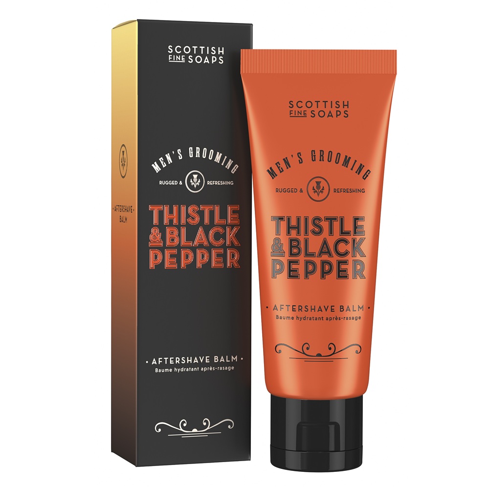 Balsam dupa ras cu armurariu si piper Thistle&Pepper, 75 ml, Scottish Fine Soaps