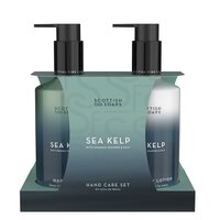 Set Lotiune pentru maini si corp 300 ml + Sapun lichid pentru maini 300 ml Sea Kelp, Scottish Fine Soaps