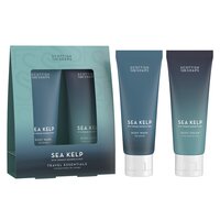 Set Gel de dus cu iarba de mare si alge marine 75 ml + Crema de corp cu iarba de mare si alge marine 75 ml Sea Kelp, Scottish Fine Soaps