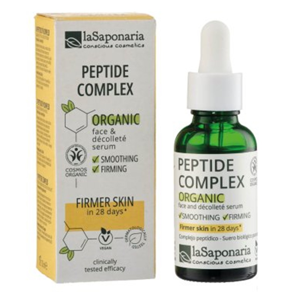 Activ pur cu peptide complexe si sasha inchi, 30 ml, La Saponaria