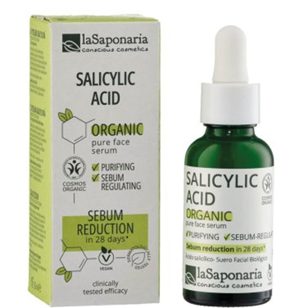 Activ pur  cu acid salicilic, 30 ml, La Saponaria
