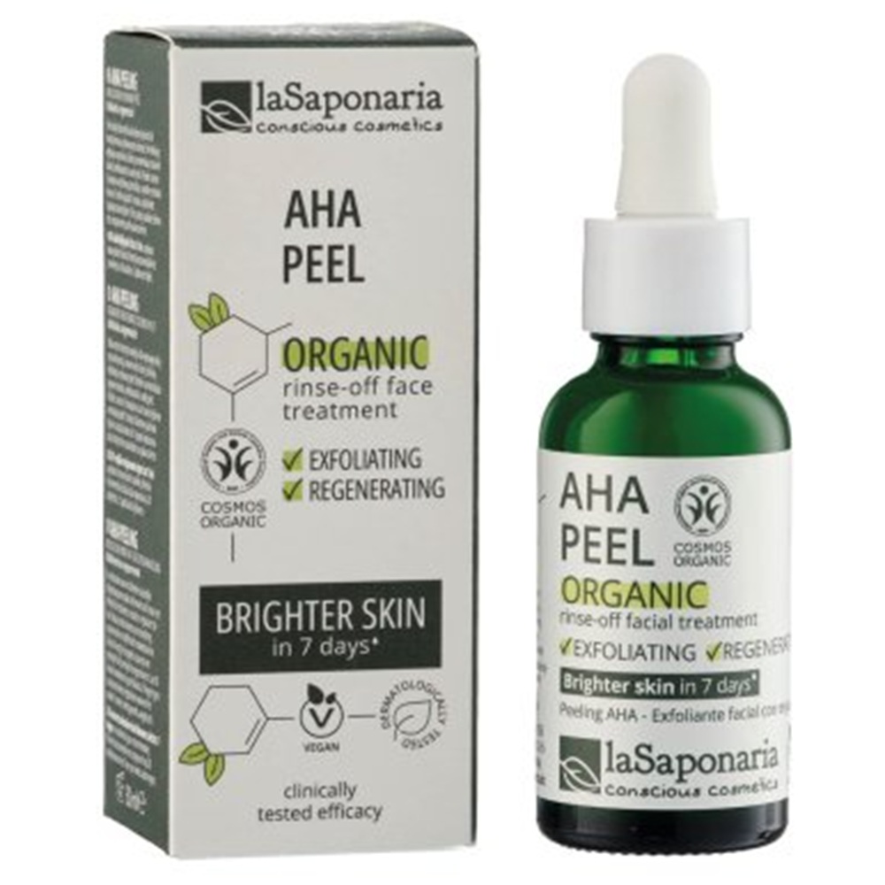 Peeling cu AHA 4%, 30 ml, La Saponaria