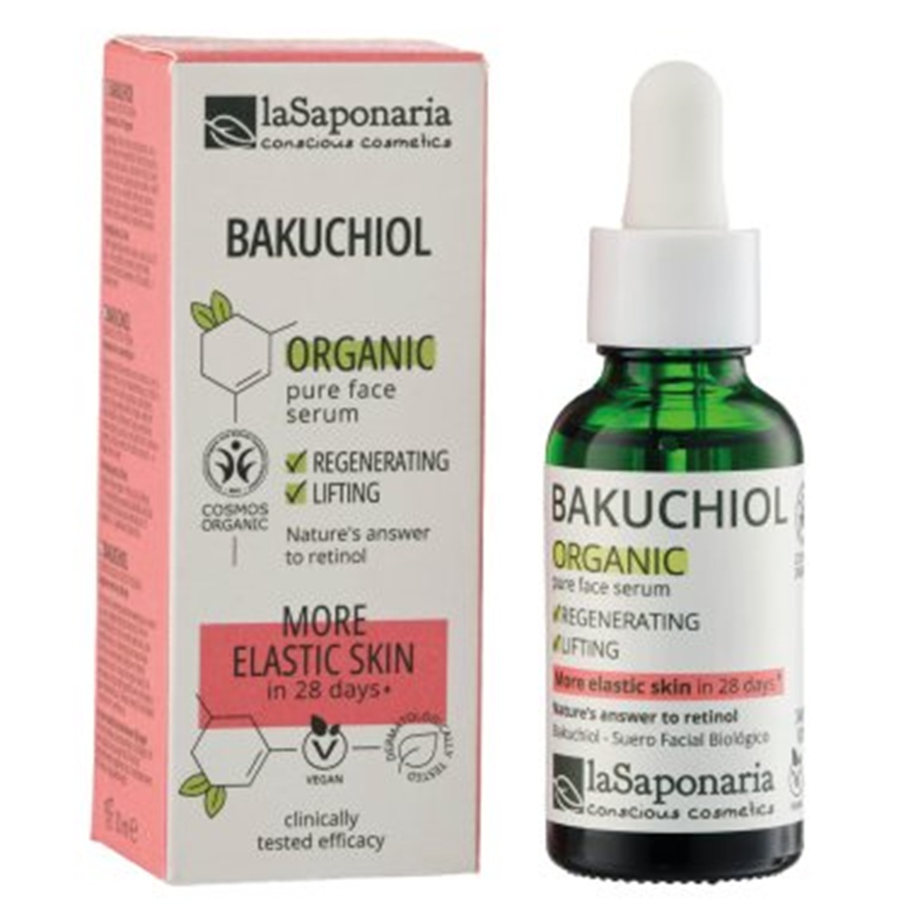 Activ pur cu bakuchiol, 30 ml, La Saponaria