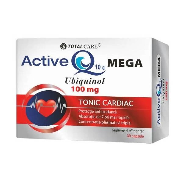 Active Q10 Mega 100mg Ubiquinol, 30 capsule, Cosmopharm