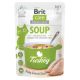 Supa cu curcan pentru pisici, 75 g, Brit 659481