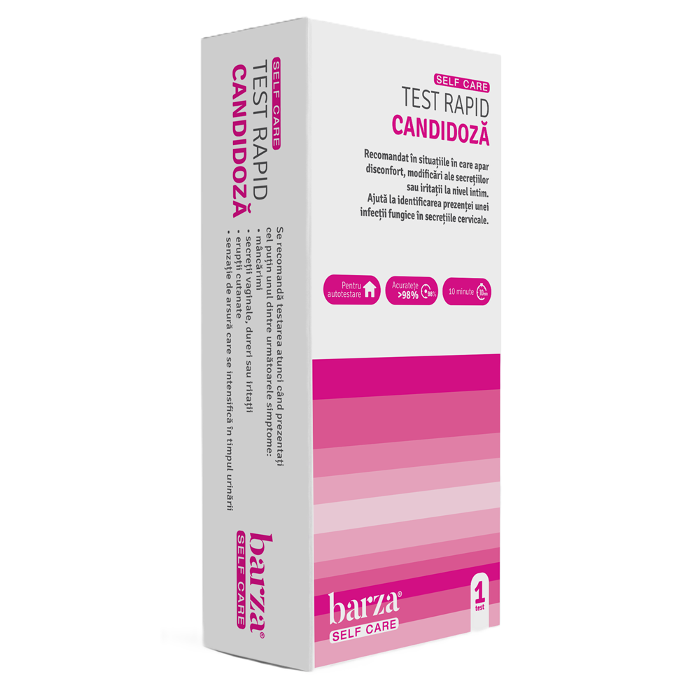 Test rapid depistare candidoza Barza, 1 bucata, Self Care