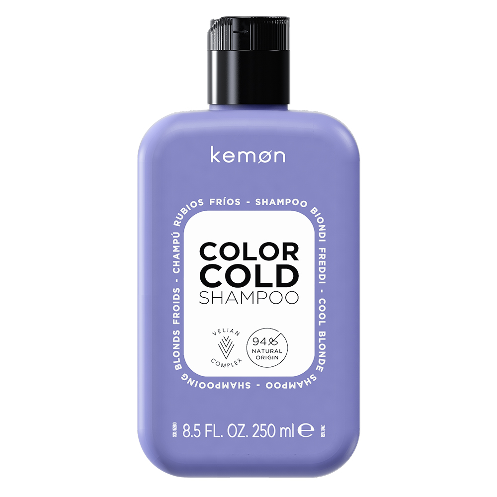 Sampon pigmentat pentru blonduri reci, Color, 250 ml, Kemon
