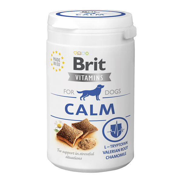 Recompense cu vitamine pentru caini Calm, 150 g, Brit