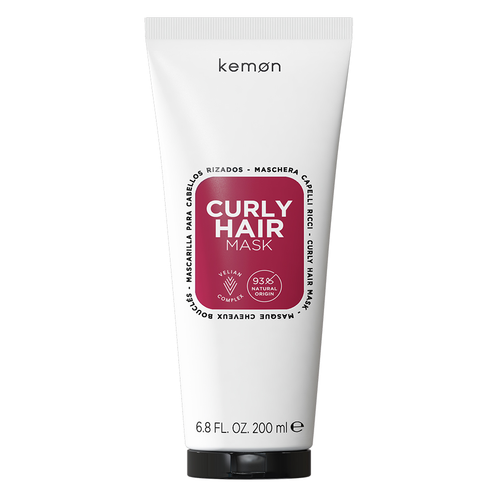Masca pentru par cret, Curly, 200 ml, Kemon