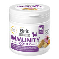 Recompense cu vitamine pentru caini Immunity Booster, 60 tablete, Brit