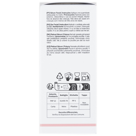 Ser roz pentru ingrijirea tenului cu peptide si PDRN derivat din somon, 30 ml, Medicube 741290