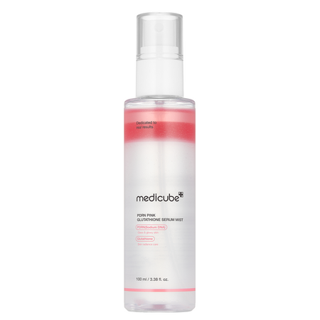 Ser mist roz cu glutathione si PDRN derivat din somon pentru revitalizarea tenului, 100 ml, Medicube