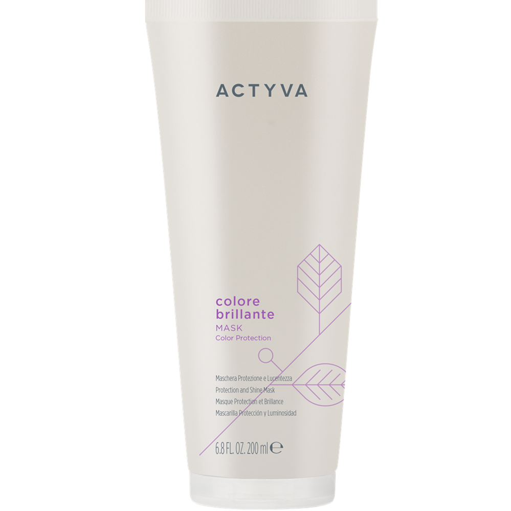 Masca pentru par vopsit Colore Brillante Actyva, 200 ml, Kemon