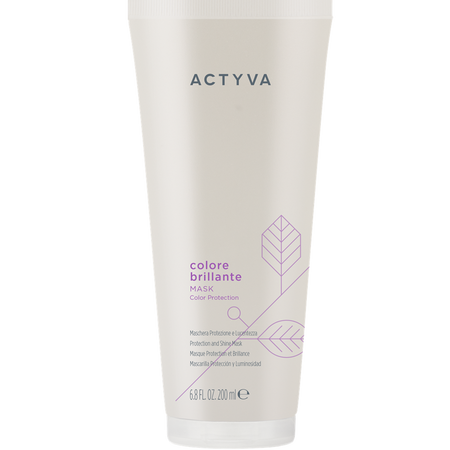Masca pentru par vopsit Colore Brillante Actyva, 200 ml, Kemon
