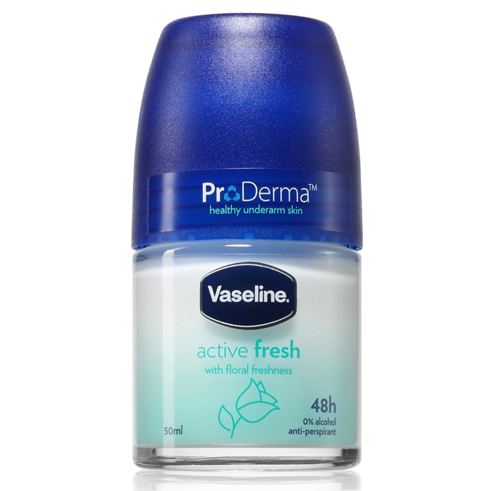 Deodorant roll-on antiperspirant 48h Pro Derma Active Fresh, 50 ml, Vaseline