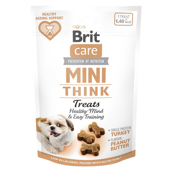Recompense pentru caini Think, 50 g, Brit