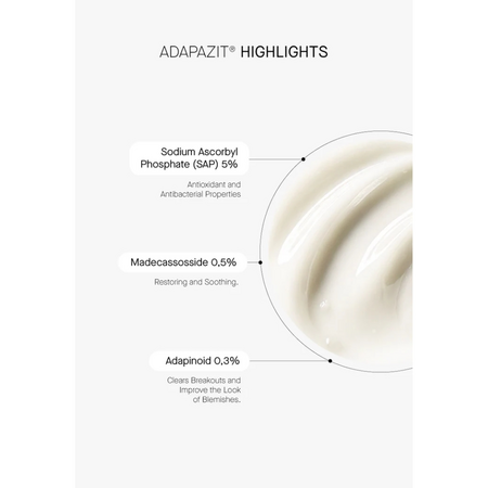 Crema anti-imperfectiuni cu retinoizi pentru ten cu tendinta acneica Adapazit, 40 ml, Acnemy 659649