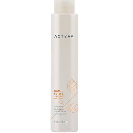 Sampon hidratant pentru par si corp Actyva Linfa Solare, 250 ml, Kemon