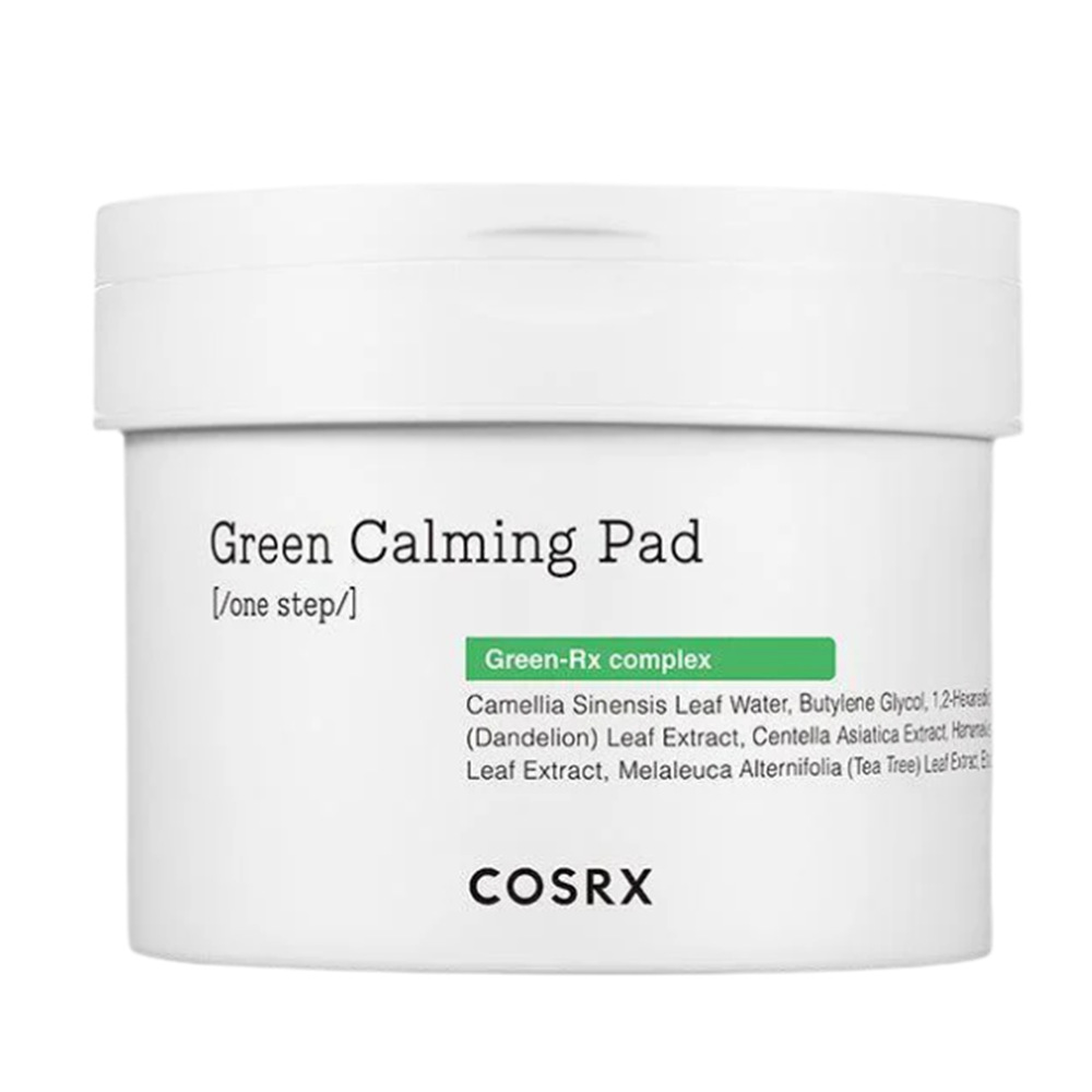 Dischete umede cu efect calmant si complex Green-RX, 70 bucati, Cosrx