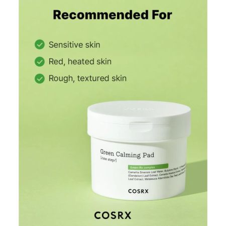 Dischete umede cu efect calmant si complex Green-RX, 70 bucati, Cosrx 659705