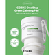 Dischete umede cu efect calmant Green-RX Calming, 70 bucati, Cosrx 659707