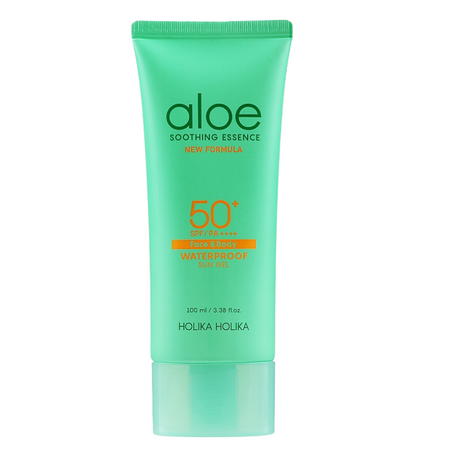 Crema cu aloe vera si SPF 50+, 100 ml, Holika Holika